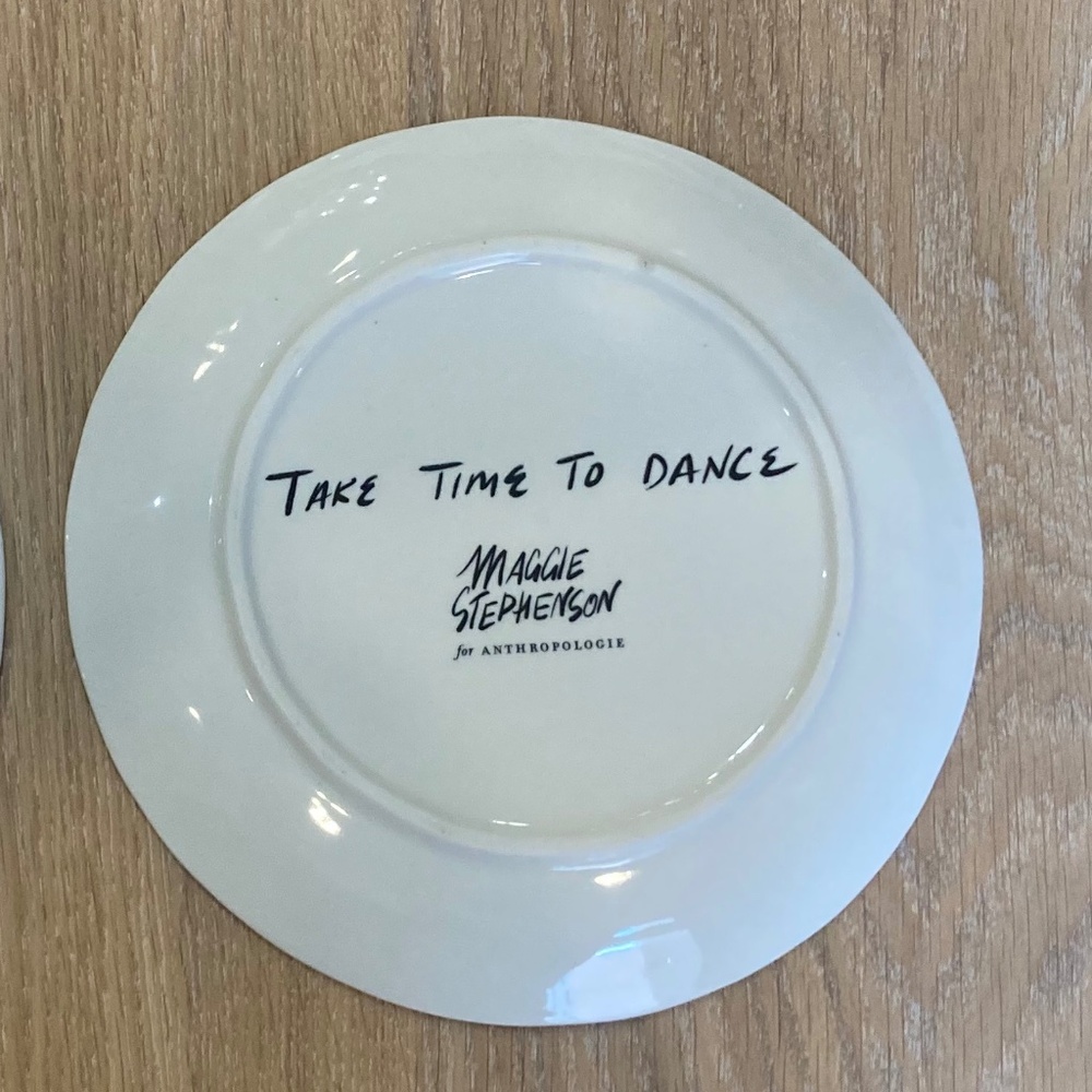 Maggie Stephenson for Anthropologie Plates Set of 2 - Picture 6 of 6